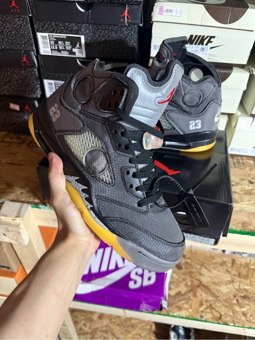Air Jordan 5 Retro Off-White Muslin